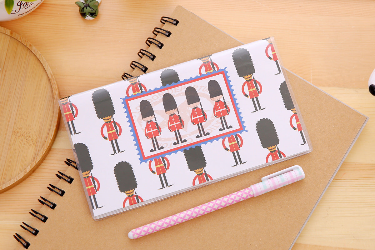 Monthly Planner Journal Notebook London Souvenirs London bus telephone Perfect For Home/Study or Office Use Gift Notepad for school writing (A(Random Color))