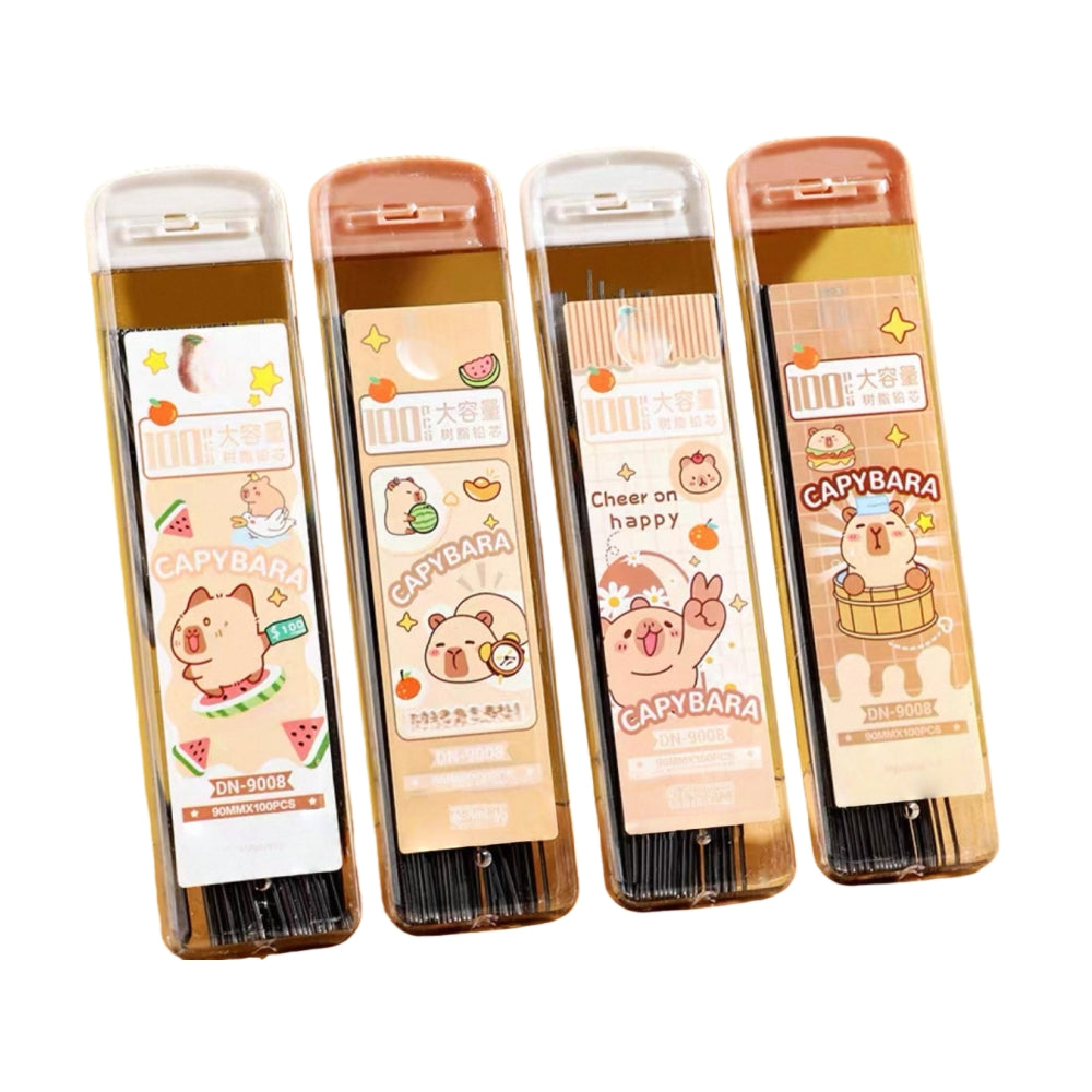 Automatic Pencil Refills (400 Pcs), 0.5mm Lead cute Kitty Mechanical Pencils, Mechanical for Sketching, Woodworking, Crafts, Art (Bear 400pcs)