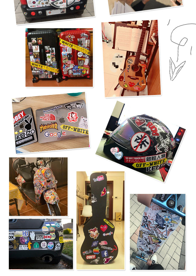 50pcs Princess Aven Superheros Toy Kids Stickers Luggage Laptop Skateboard Waterproof Party Bag Fillers Waterbottle Decal Graffiti Patches(Minecraft)