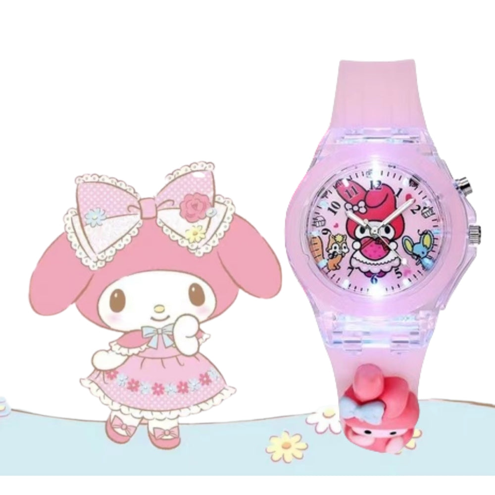 Toys for 3-8 Year Old Girls Boys, Toddler Watches Gifts for Kids 4-9 Birthday Gifts Learning Toys glow in dark Watch(Cinnamoroll)