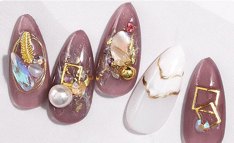 Women Girls 28 Smalll Boxes All in One Gift Set Nail Art Pearls, 3D Nail Art Decorations,Art Jewels,Art Beads, Different Sizes for Pearls Round Art Accessories for DIY Nail Deco