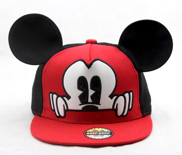 Kids Cotton Baseball Cap Hat for Boys, Boys Caps Perfect for Outdoor Sunny Days Sun Hat 3+ Years(Mickey)