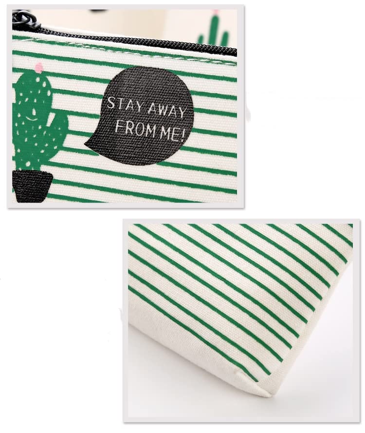 2PCS Pencil Pen Case,Office College School Pouch Holder Supplies Gifts Stationery Cosmetic Bag