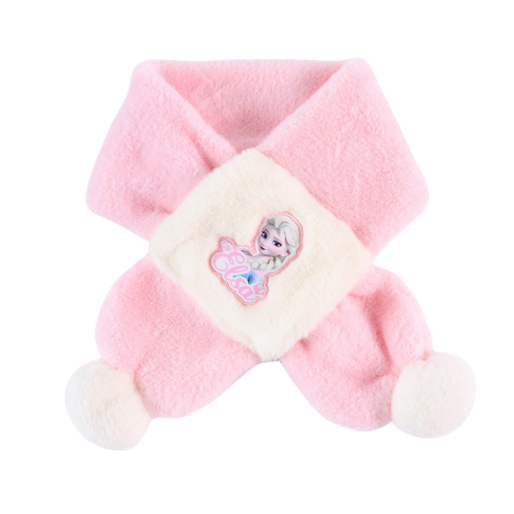 Kids Winter Beanie Scarf for 2-10 Years Old Boys Girls.Outdoor Warm Fleece Lined Thermal Knit Fluffy Pom