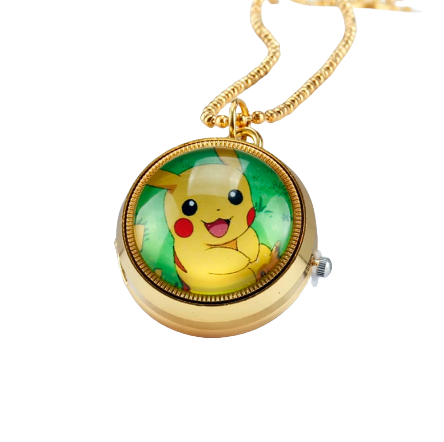Nurse Watch Princess Spiderman Mermaid Elsa Kids Girls Boys Pocket Watch, Quartz with Chain, Vintage Roman Numerals Stylish Pocket Watch for Birthday Gift