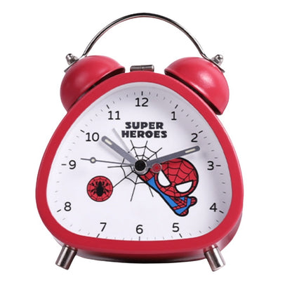 Princess Mermaid Kids digital Alarm Clock for Heavy Sleepers with Twin Bell and Large Digits, Loud Battery Retro Alarm Clock with Night Light for Bedside, Bedroom