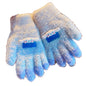 Full Finger Gloves Elsa Winter Knit Warm Mittens Soft Lined Fleece Thermal Outdoor Stretchy Gloves for Kids boys girls