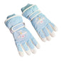 Kids Boy Girl Waterproof Winter Snow Ski Snowboard Fleece Thermal Warm Outdoor Gloves