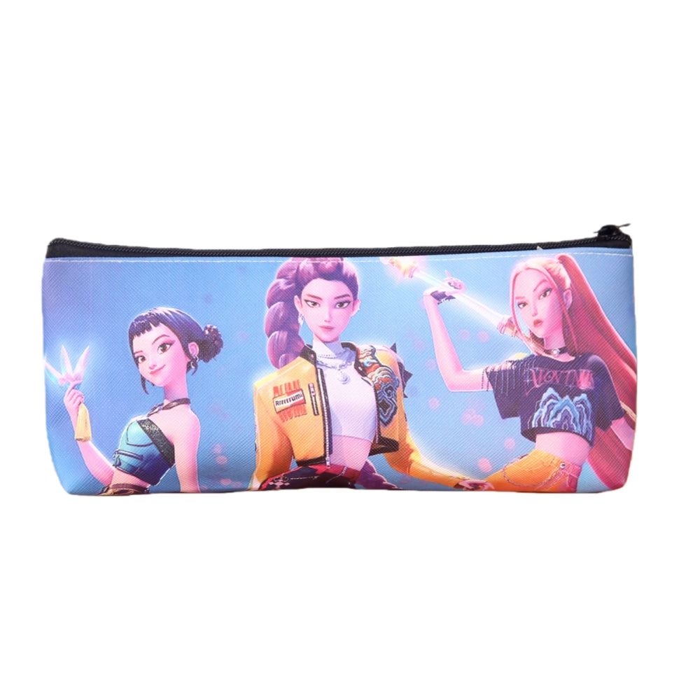 KPOP Pencil Pen Case,Office College School Pouch Holder Supplies Gifts Stationery Cosmetic (KPOP 01)