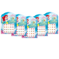 5 Sheets Toddlers Princess Elsa Minnie Kids Girls Nail stickers Earring Stickers Art Decal Party Bag Fillers Decor for Kids Girls Birthday Gift(Mermaid earrings stickers)