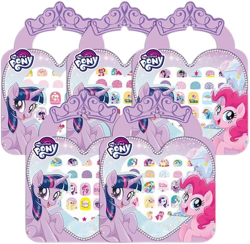 5 Sheets Toddlers Princess Elsa Minnie Kids Girls Nail Stickers Earring Stickers Art Decal Party Bag Fillers Decor for Kids Girls Birthday Gift