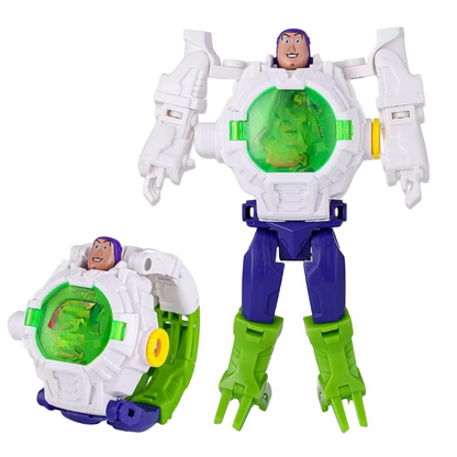 Superhero Robert Watch with 24 Super Projection Cartoon Hero Figurines Princess, Electronic Watch for Boys Girls Projector 3D Watch