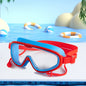 Comfortable Anti-fog Swimming Goggles with case Waterproof UV Protection For Kids Boys Girls Soft Silicone Seals For Comfort Perfect For Lap Triathlon Training & Aquatic Sports(E)