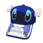 Kids Cotton Baseball Cap Hat for Boys, Boys Caps Perfect for Outdoor Sunny Days Sun Hat 3+ Years(Stitch)