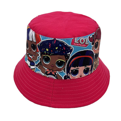 Kids Bucket Princess Sun Hat 4-12 Years Girls Boys Sports Outdoor Anti UV Lightweight Summer Beach Cool Hat Wide Brim Sun Protection