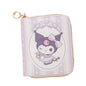 Kids GIrls Women Wallet Cute Trifold Wallet with Coin Purse Card Slots with zip pockets Gifts PU leather (Kuromi)