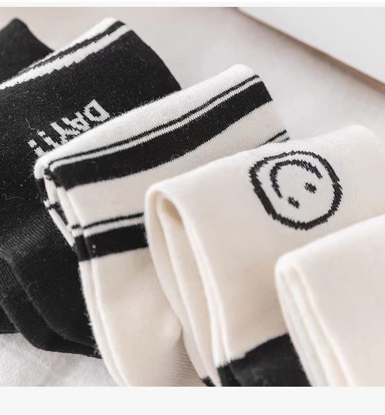 10 Pairs Ladies Ankle Socks low cut Trainer Socks Cotton Multipack heart animal Breathable Lightweight Sport Socks Casual Wear Gifts for Women