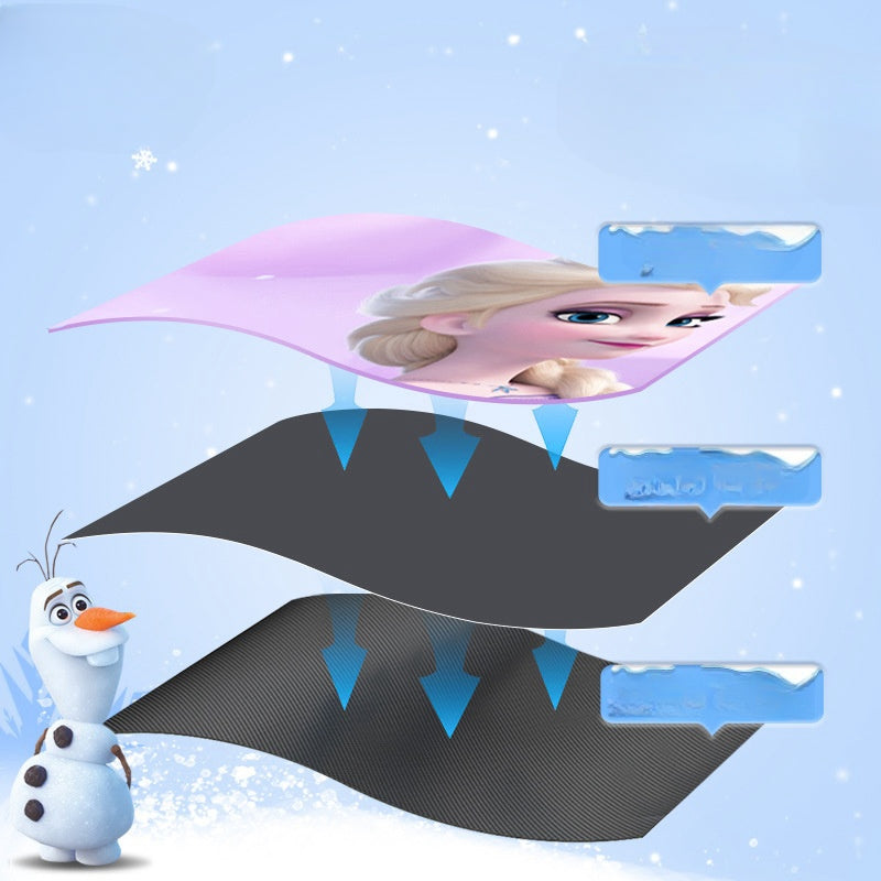 Umbrella for  Teens Kids Folding Telescopic UV Protection Umbrella Lightweight Travel School Work Gifts Girls Boys（Frozen）