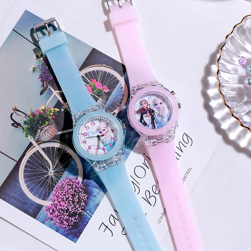 Analogue Quartz Watch with Stainless Steel Strap Bracelet Cats Girls Toddler Watches Gifts for Kids Birthday Gifts Gift Box