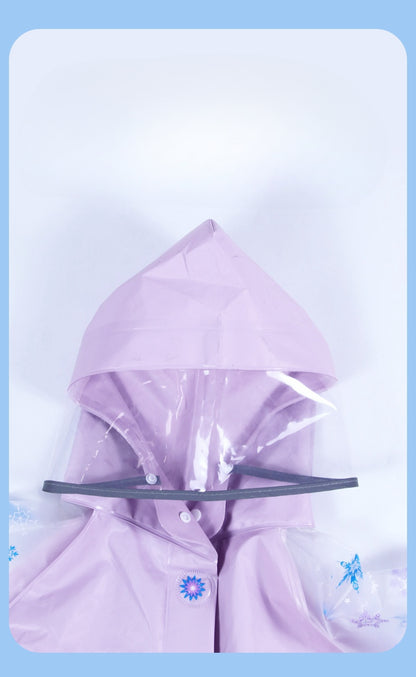 Kids Raincoats Waterproof Rain Jacket Hooded Rain Poncho Toddler Boys Girls Rain Suit Reusable Rainwear with bag Cover 1-8 Years