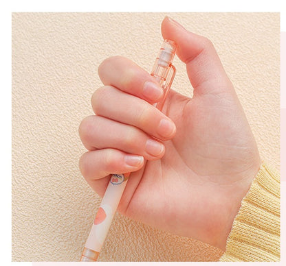 5 Pieces Mechanical Automatic Pencil Set 0.5 mm and one pencil case for Office School Stationary Party Favour Bag Fillers Gift Set