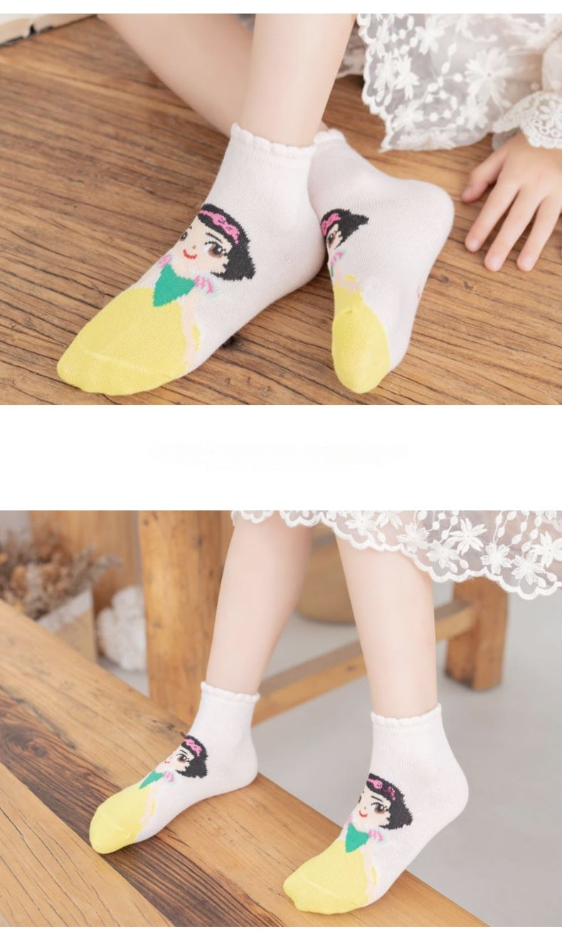 5 Pairs Toddlers Boys Kids heros Costume cotton Infant Ankle Socks 1-5 Years (UK, Age, 3 Years, 5 Years, Regular, Princess(3-5y))