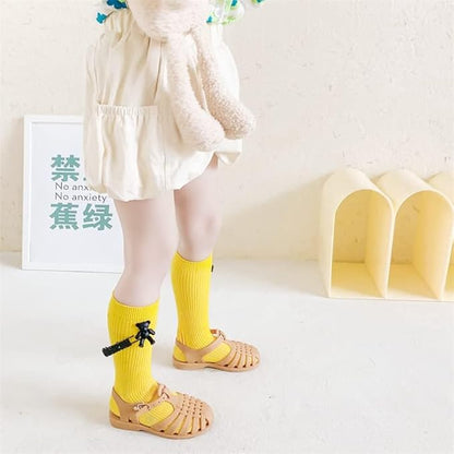 2 Pairs Boys Girls Children Kids rich cotton 3D Flower Bear ankle Socks Infant (Cotton, Set 02 M(3-6years))