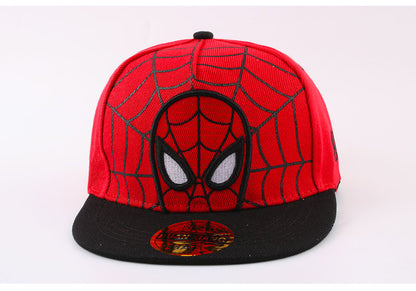 Kids Cotton Baseball Cap  Hat for Boys, Boys Caps Perfect for Outdoor Sunny Days Sun Hat 3+ Years (Red Spiderman)