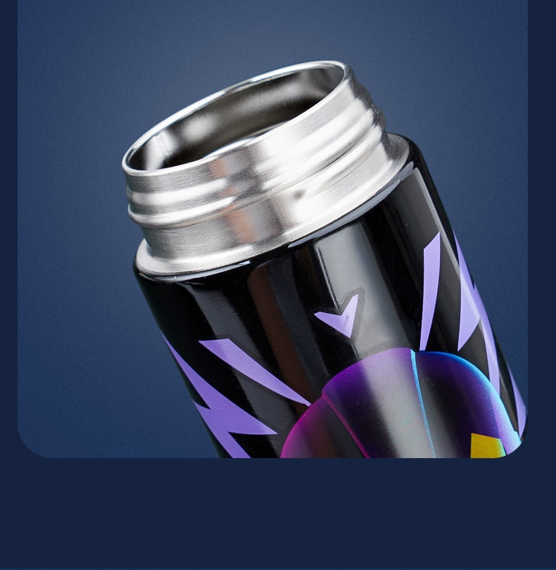 Kids Water Bottles for Girls, Stainless Steel Water Bottle for School, Vacuum Insulated, BPA-Free, Leak-Proof, Double-Walled, Metal Drink Bottle Hot Cold