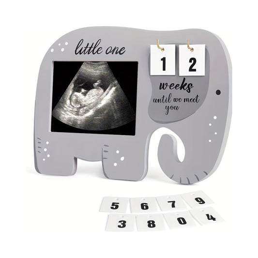 Baby Scan Photo Frames, Baby Sonogram Picture Countdown Weeks, Pregnancy Announcement Gifts, Baby Announcement Gifts, Ultrasound Pregnant Mom Wooden Mum To Be Gifts