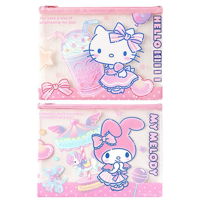 5PCS Plastic Wallets A4, 5 different designs Plastic Folders Popper Folder with Snap Closure, Lightweight Wallets for Document Office School Organization for Kids Adults