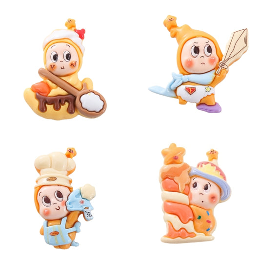 Resins Dachshund Cats dogs Magnets For Fridge Or Whiteboard Fun And Functionality Cartoon Animal Refrigerator Sticker Decors (Star 4pcs)