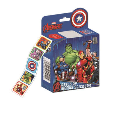 200pcs Kids Toddlers Princess Elsa Mickey Mouse Dinosaur Stickers Party Bag Fillers Boys Girls Teachers as Reward Craft Scrapbooking in Box Gift Set (Avengers)