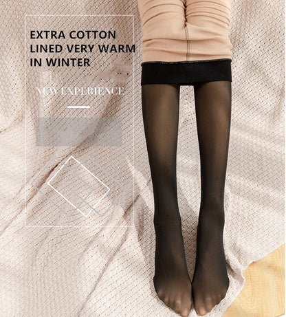 Women Magic Extra Thick Warm Winter Double Lined Stretch Thermal Fleece Tights