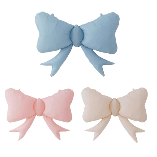 3 PCS Bow Birthday Decorations，Pink Macaron Bow Balloons，26 Inch Elegant Coquette Party Supplies，Large Princess pink Bow Print for Girls Women, Bridal Shower, Baby Shower, (Bow 3pcs)