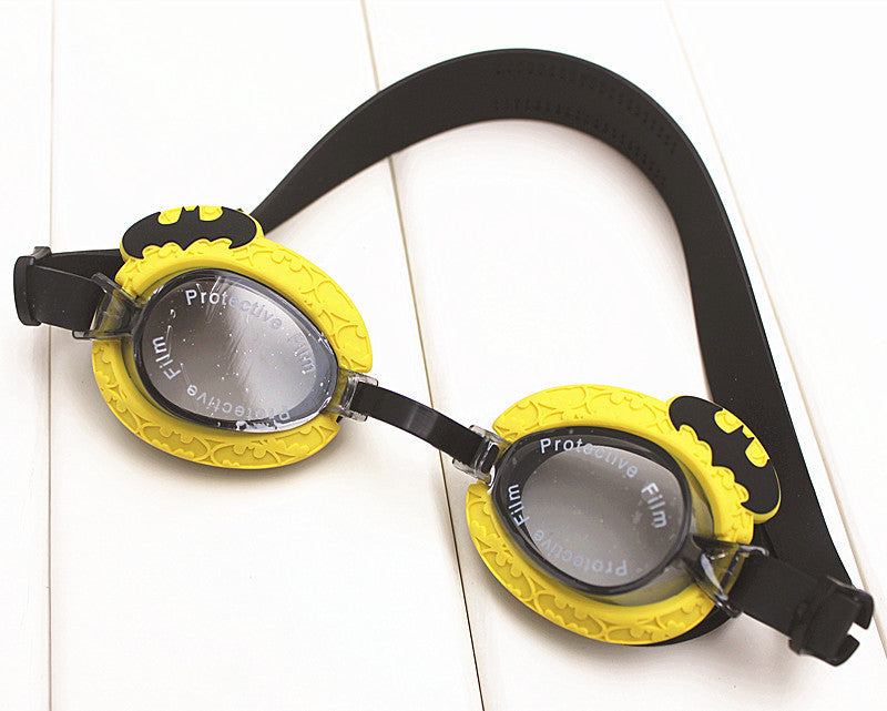 Kids Swimming Goggles Safe Soft Silicone Cap Hat Anti-Fog Waterproof No Leaking Crystal Clear Swim Goggles for Kids Children Boys Girls and Teens Age 3-15