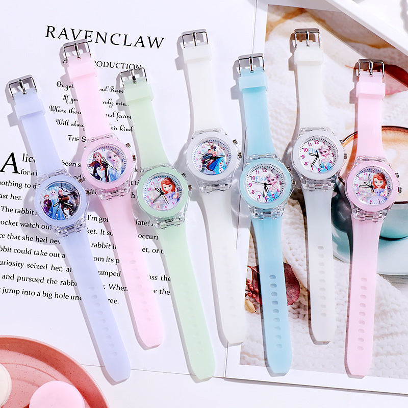 Analogue Quartz Watch with Stainless Steel Strap Bracelet Cats Girls Toddler Watches Gifts for Kids Birthday Gifts Gift Box