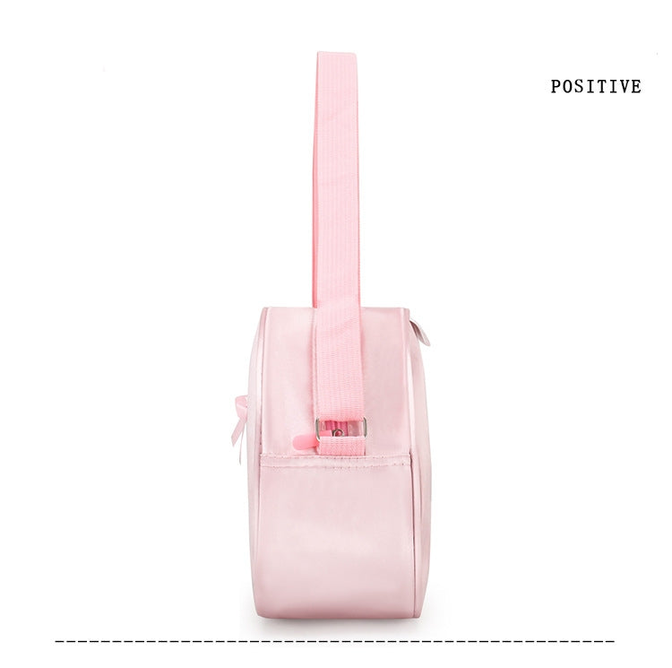 Girls Kids Children Ballet Dance Bag, Pink Ballerina Handbag Tote Gymnastics Sports Duffel Bag, Crossbody Shoulder School Bag Light Weight Carry-on Luggage