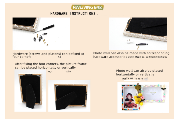 Photo Frame Christmas Tree DIY Colourful Bricks Picture Frames for Desk Decor Family Friends Kids Gifts 7x5 Portrait & Landscape Creative Crafts Gift Set Boys Girls (Christmas 7X5(12.7*17.8))