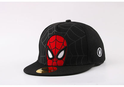 Kids Cotton Baseball Cap  Hat for Boys, Boys Caps Perfect for Outdoor Sunny Days Sun Hat 3+ Years (Red Spiderman)