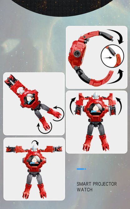 Superhero Robert Watch with 24 Super Projection Cartoon Hero Figurines Elsa  Princess, Electronic Watch for Boys Girls Projector 3D Watch (Spiderman)