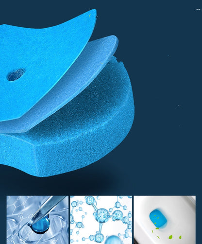 Toilet Wand with 8 Refills, Disposable Toilet Bowl Brush Disposable Cleaning System kit, Storage Caddy and Heads for Bathroom Cleaning all in one