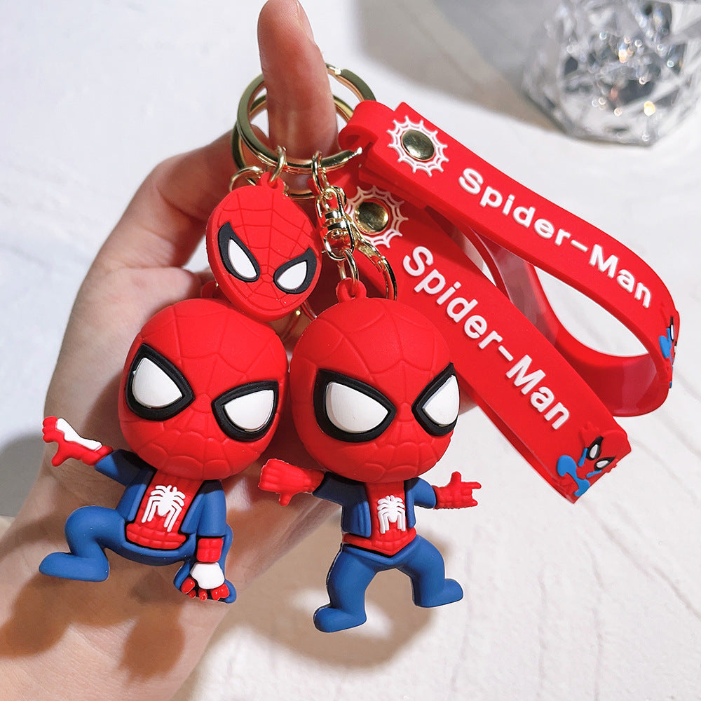 2PCS Buzz Keyring Keychain School bag Ornament Key Ring Decoration Cute Gifts for Women Girls Boys Pendant Chain Jewelry Gift For Kids