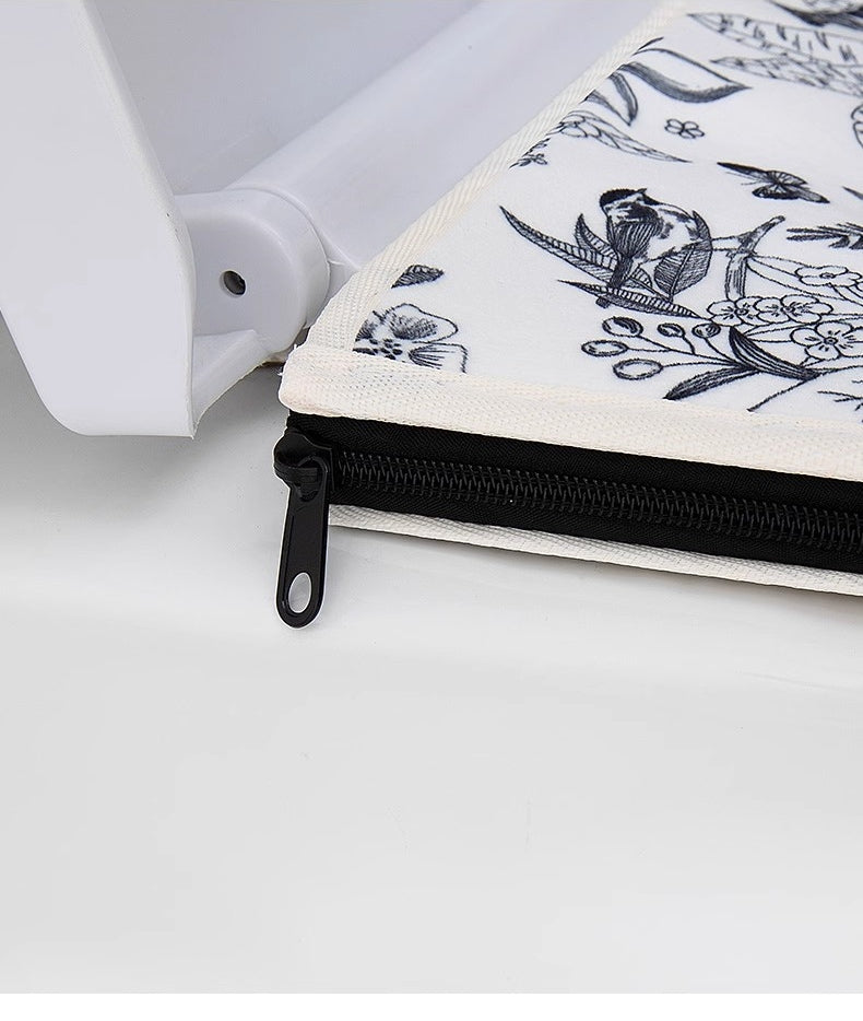 Bathroom Toilet Seat Closestool Washable reusable Soft Warmer Mat Cover Pad Cushion Cover by static