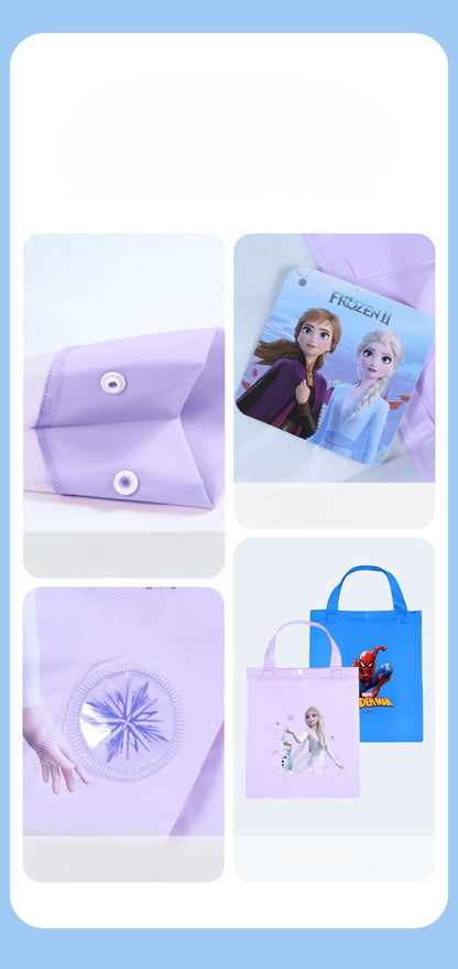 Kids Raincoats Waterproof Rain Jacket Hooded Rain Poncho Toddler Boys Girls Rain Suit Reusable Rainwear with bag Cover 1-8 Years