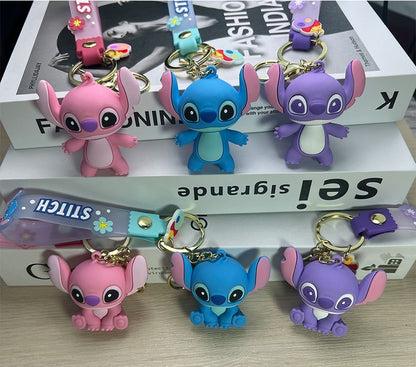 2PCS Buzz Keyring Keychain School bag Ornament Key Ring Decoration Cute Gifts for Women Girls Boys Pendant Chain Jewelry Gift For Kids