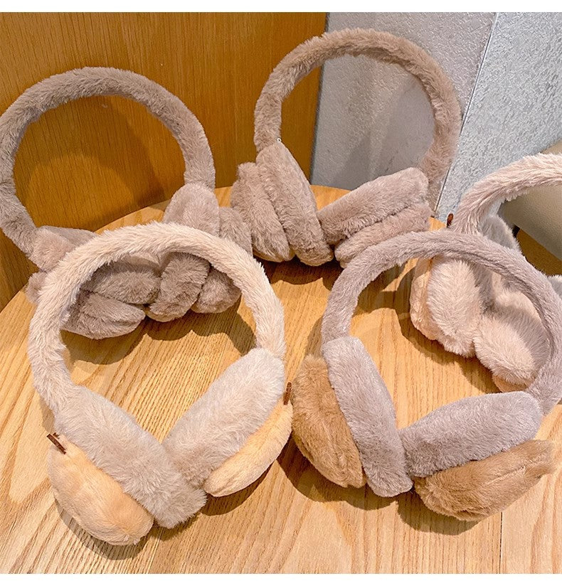 Kids Boy Girl Earmuffs Winter Fleece Thermal Outdoor Warm Plush Ear Warmer