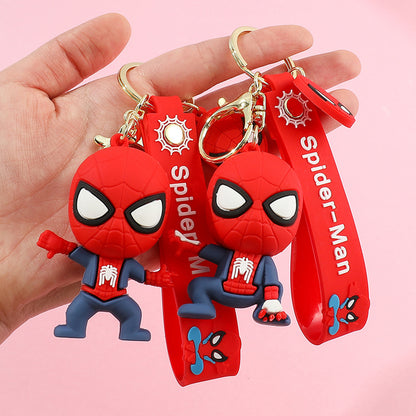 2PCS Buzz Keyring Keychain School bag Ornament Key Ring Decoration Cute Gifts for Women Girls Boys Pendant Chain Jewelry Gift For Kids