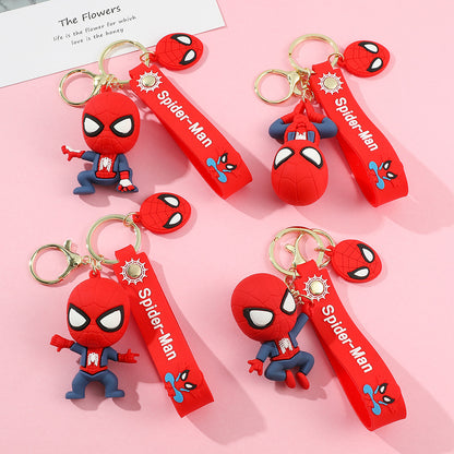2PCS Buzz Keyring Keychain School bag Ornament Key Ring Decoration Cute Gifts for Women Girls Boys Pendant Chain Jewelry Gift For Kids