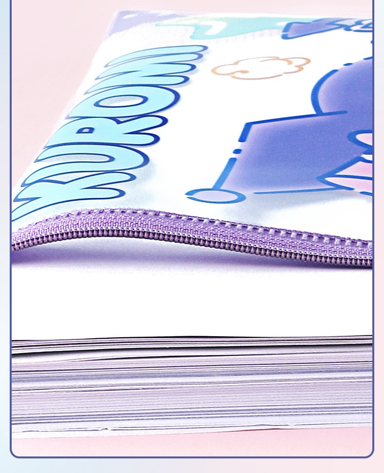 5PCS Plastic Wallets A4, 5 different designs Plastic Folders Popper Folder with Snap Closure, Lightweight Wallets for Document Office School Organization for Kids Adults